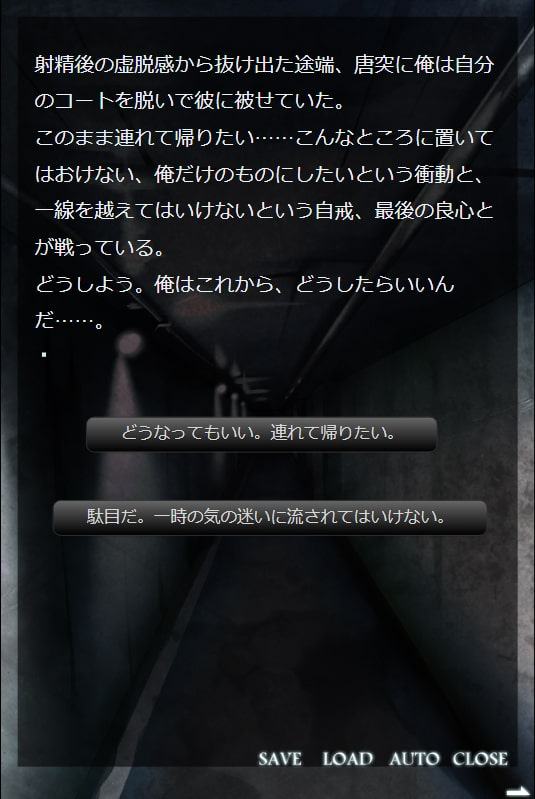 残像―極めて個人的な不安の透視図 digital novel