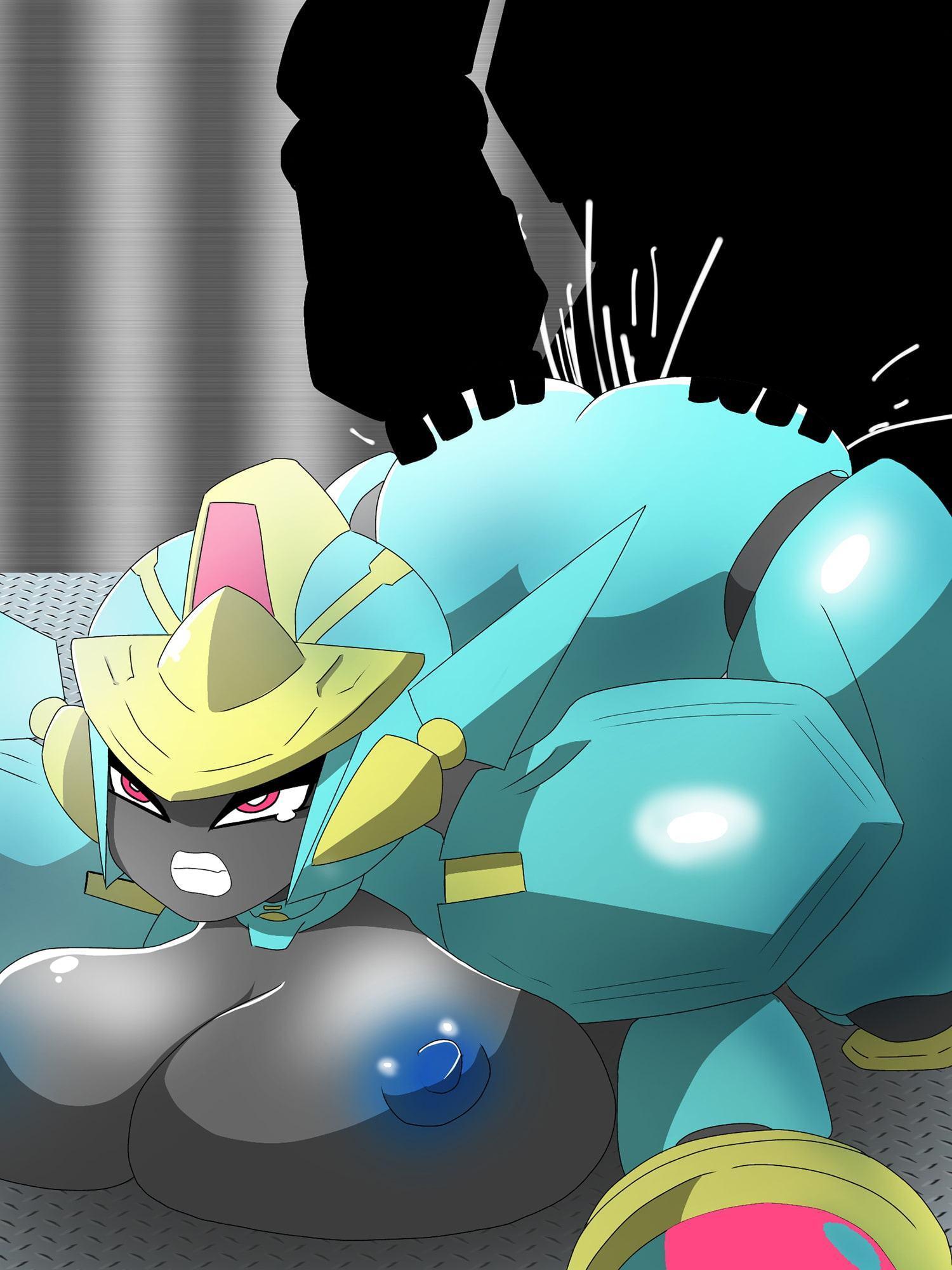 コンバットロボ『アスタ』を捕らえて極限陵辱