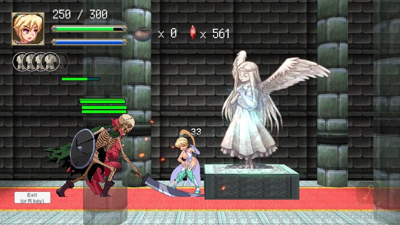 敗走のラストダンジョン～屈辱の女武闘家イリーナ～