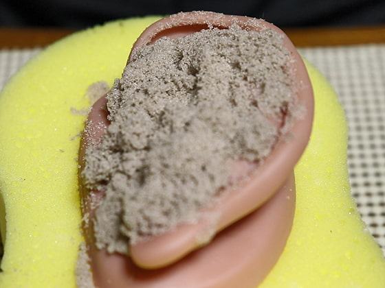 【声なし】3種類の柔らかい砂を使った耳掃除