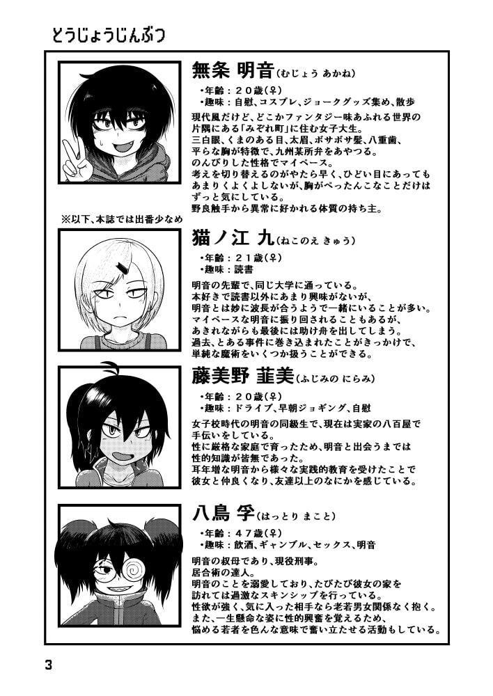 無条明音のわりかしえっちなまんが集