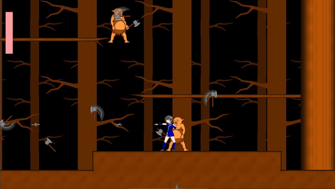 くのいちもみちゃんくすぐり悶絶アクション