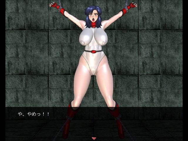 汚れた女ヒーロー