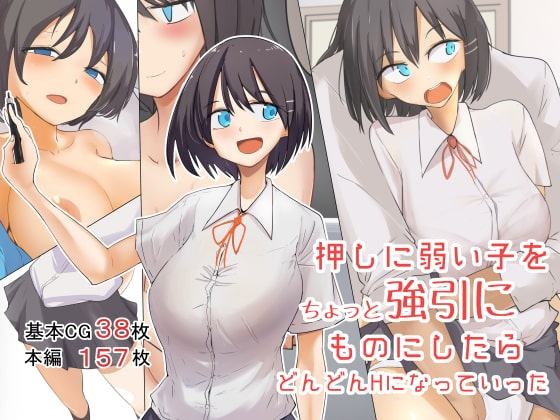 押しに弱い子をちょっと強引にものにしたら どんどんHになっていった