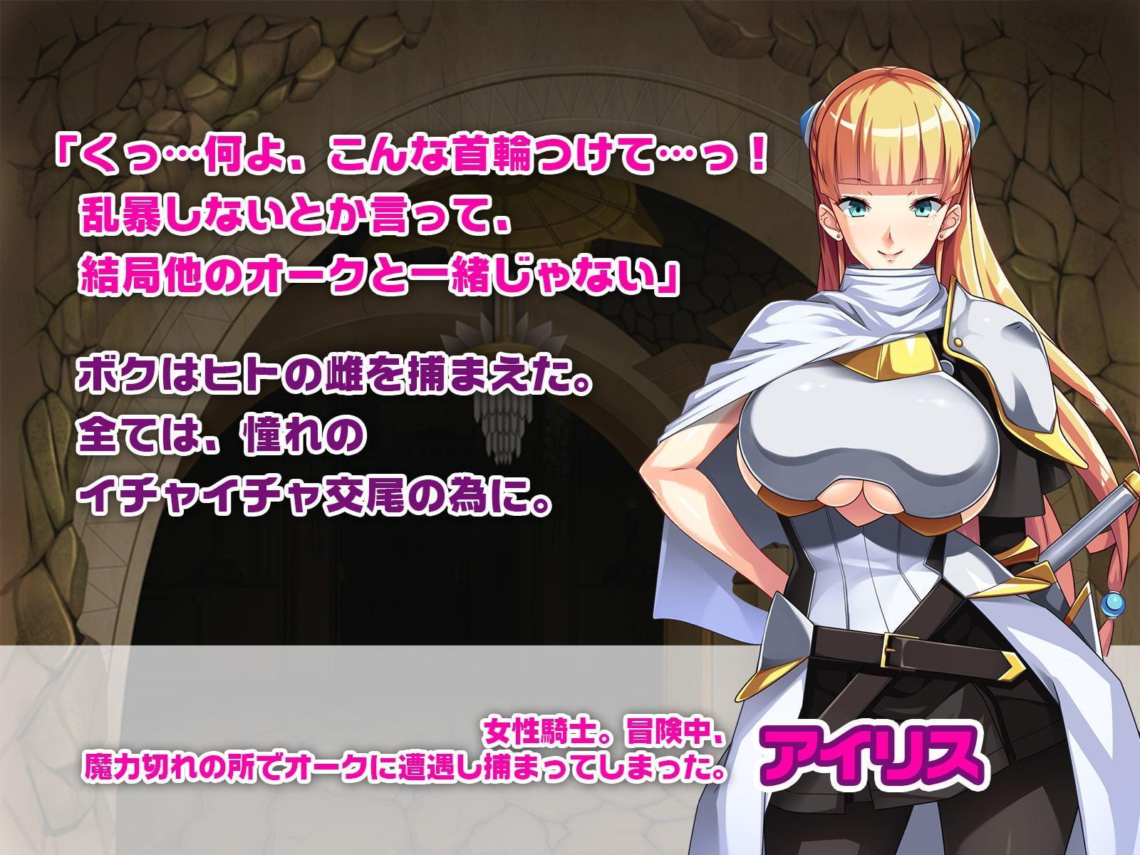 目指せラブラブ種付けセックス!オークと女騎士のLOVEステップ