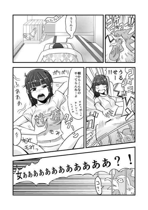 褐を被て替玉を懐く