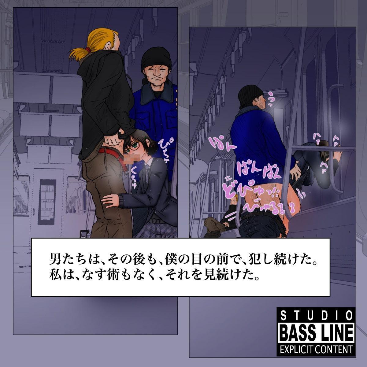 男の娘最終輪姦電車