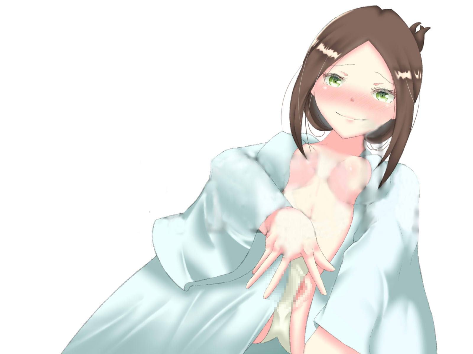 客と生ナメ!ヤリマン旅館の未亡人女将