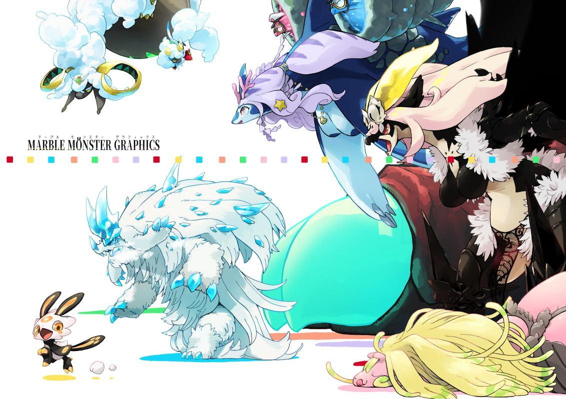 MARBLE MONSTER GRAPHICS