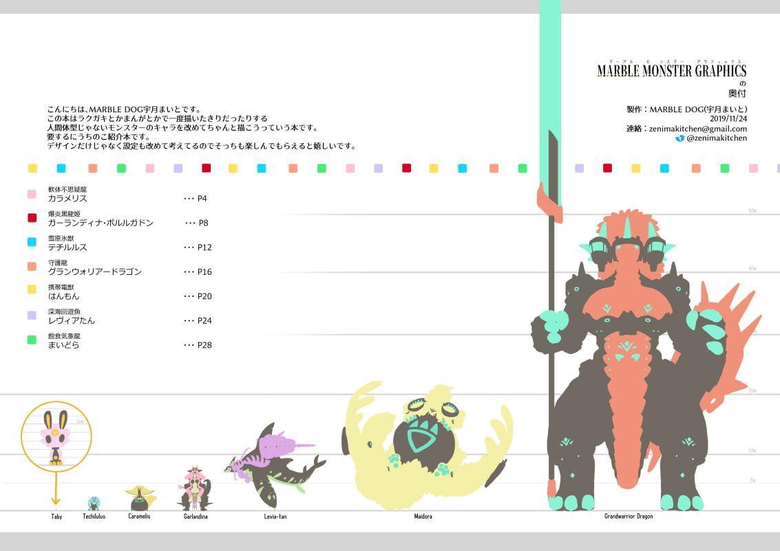 MARBLE MONSTER GRAPHICS