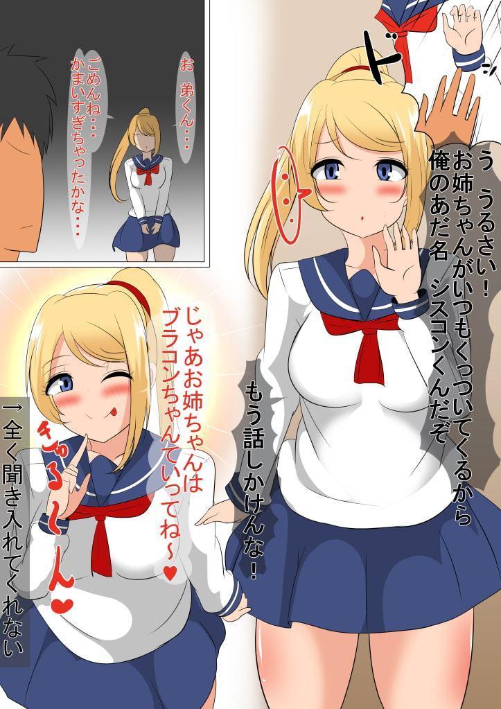 過保護でメンヘラなお姉ちゃんがうざいのでいじめてたらドMの変態で逆効果でした。