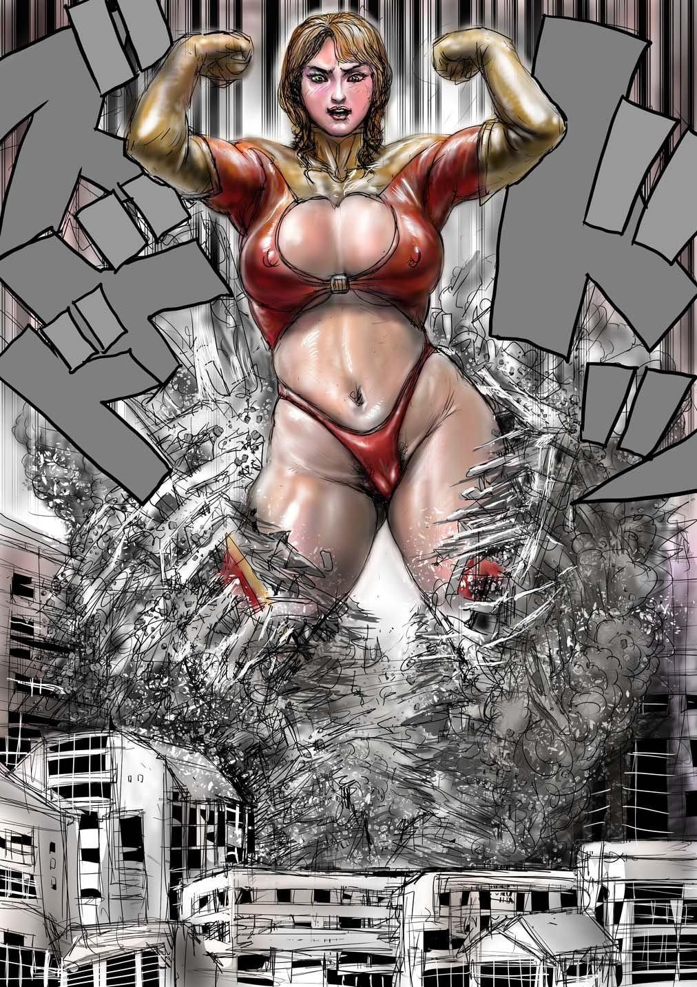 レオナ巨大ヒロインの愛情