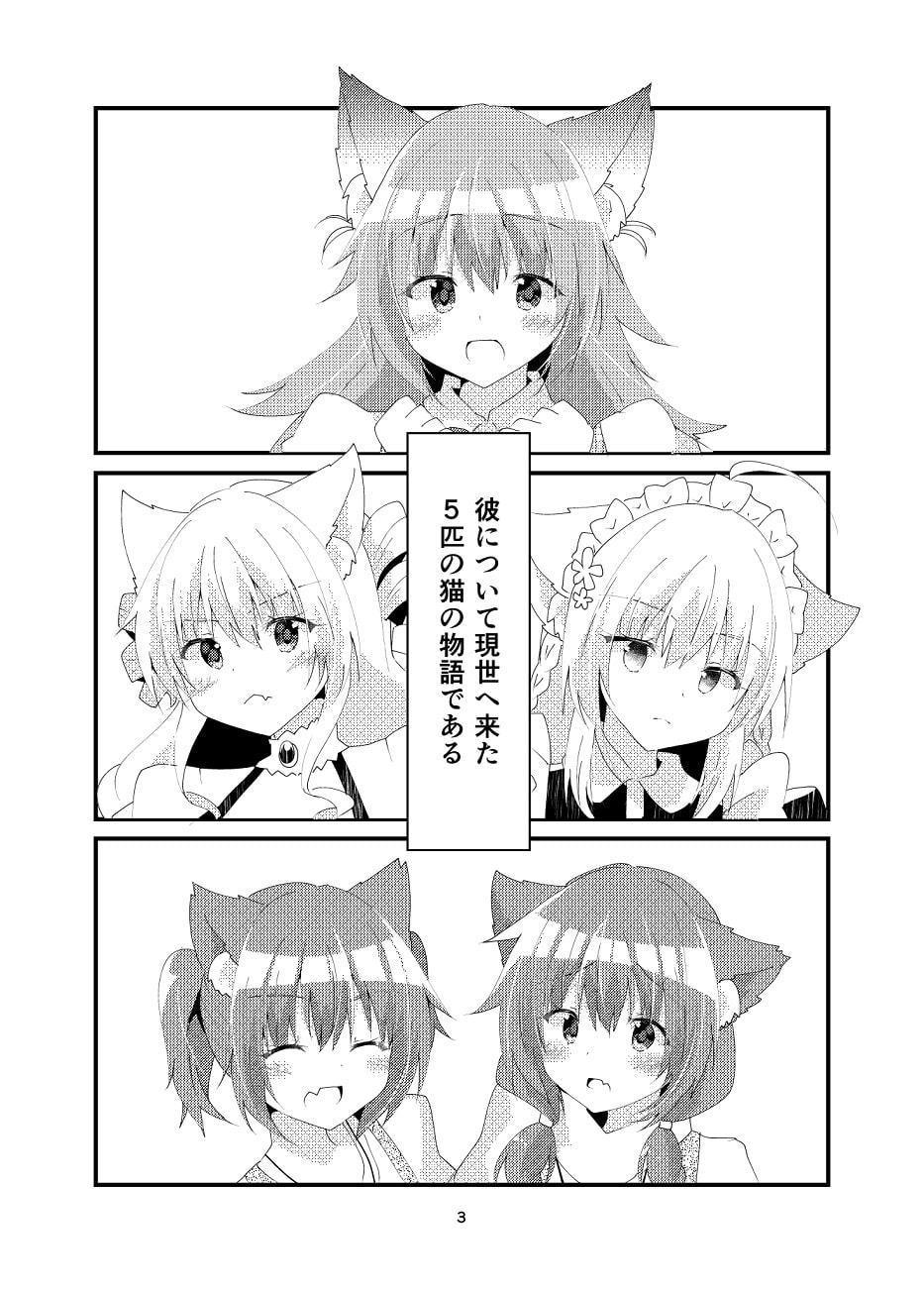 異世界帰りと猫5匹