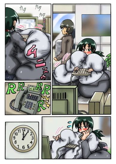 隣の部屋の超乳お姉さんとイチャラブえっちする漫画 総集編