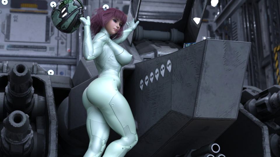 氷の白鳥 【前編】 ～高飛車body完全陥落!狙われた天才パイロット!ぬるぬる小隊、ワレ美人小隊長を撃墜セリ!～