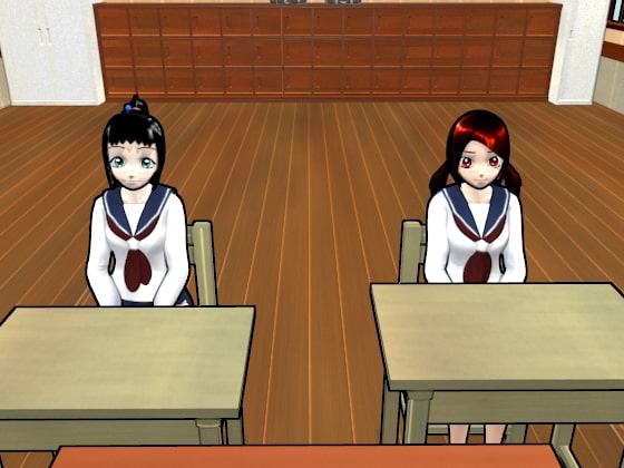 【CG集】放課後ふたなりレズっ娘ボッキちんぽWアナル初めての侵入教室【ビジュアルノベル】