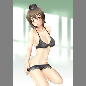 全裸差分有り!おっぱい増量差分有り!ガー○ズ&パンツ○○下着画像集