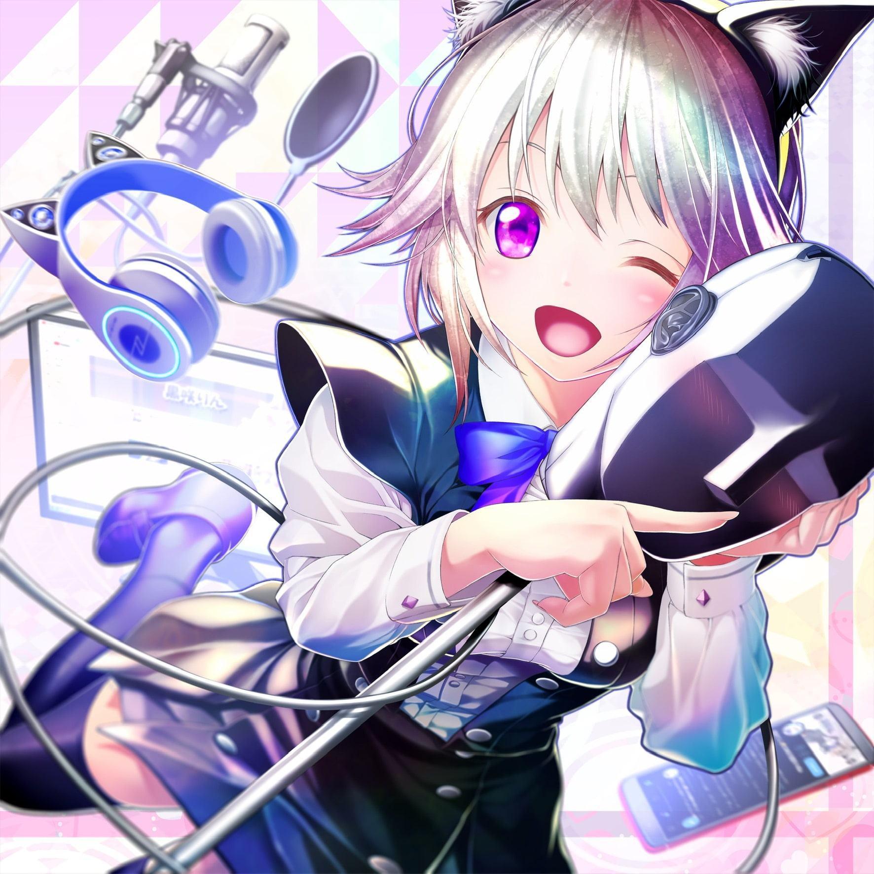 【耳かき】癒し妹猫、黒咲りん【添い寝】