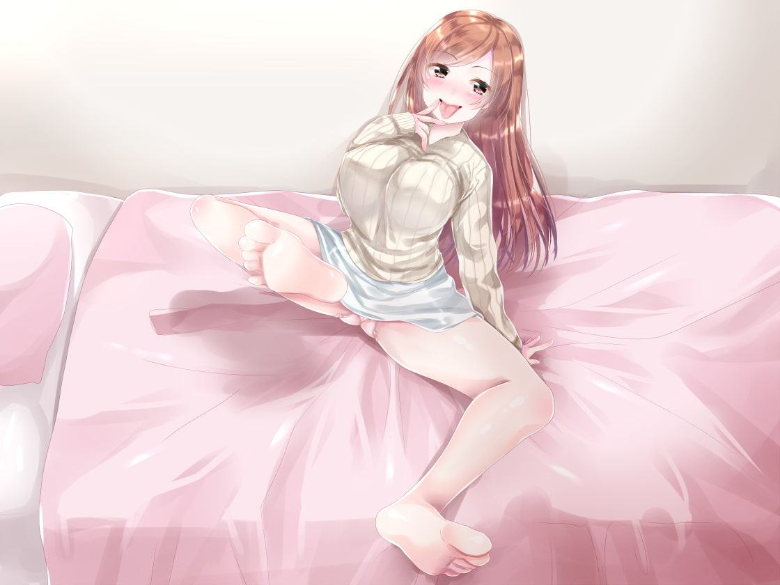 耳舐め×淫語連呼 えっちなお姉ちゃんのオナサポ