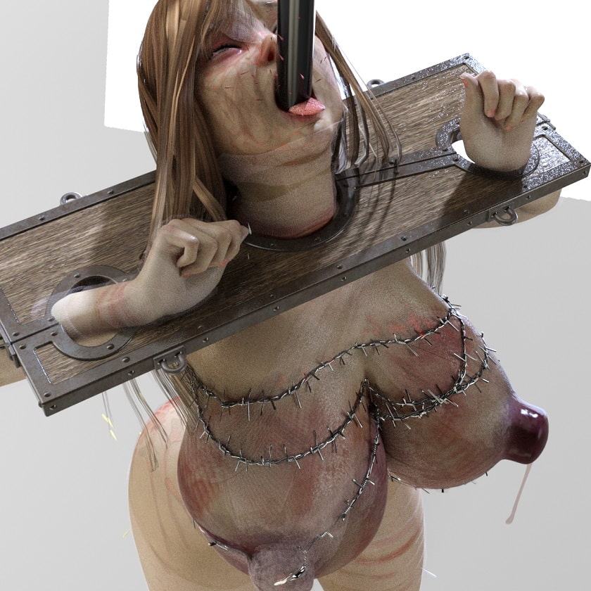 拉致され美乳凌辱