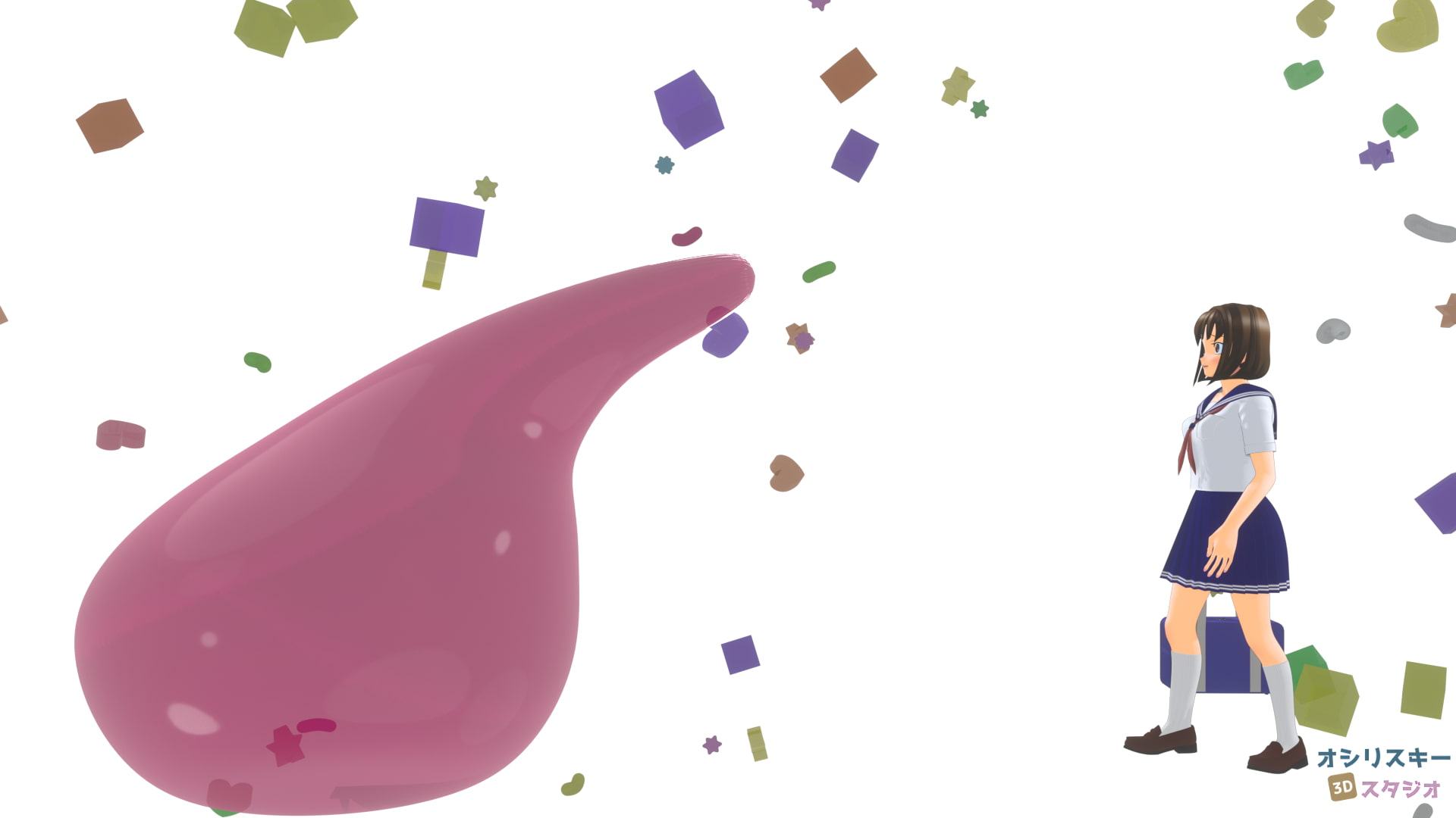 スライム快楽地獄変 〜桃山純花編〜