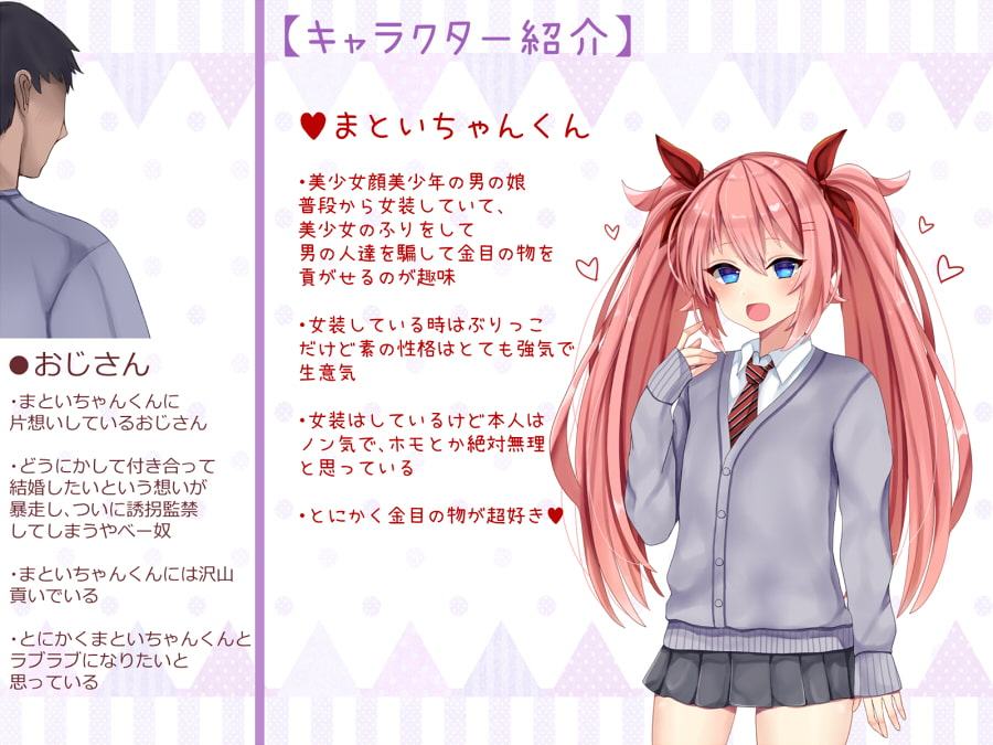 生意気な男の娘を誘拐監禁してお嫁さんにする