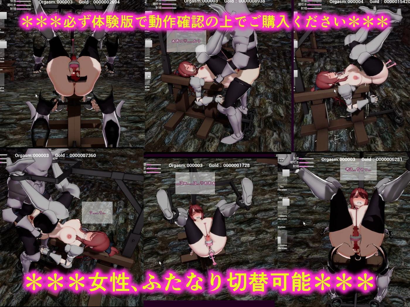 女騎士アメリアと闇の組織 ～リアルタイム3D拘束シミュ～