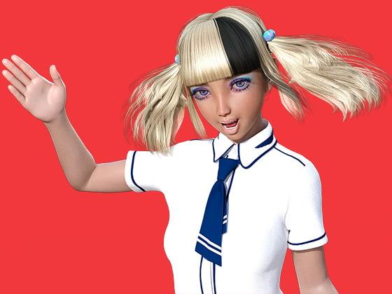 Little Squirrel in the Autumn Park【英語版】