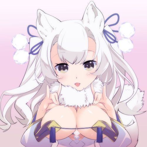 白狐ちゃんにやさしくヌキヌキされちゃうお話