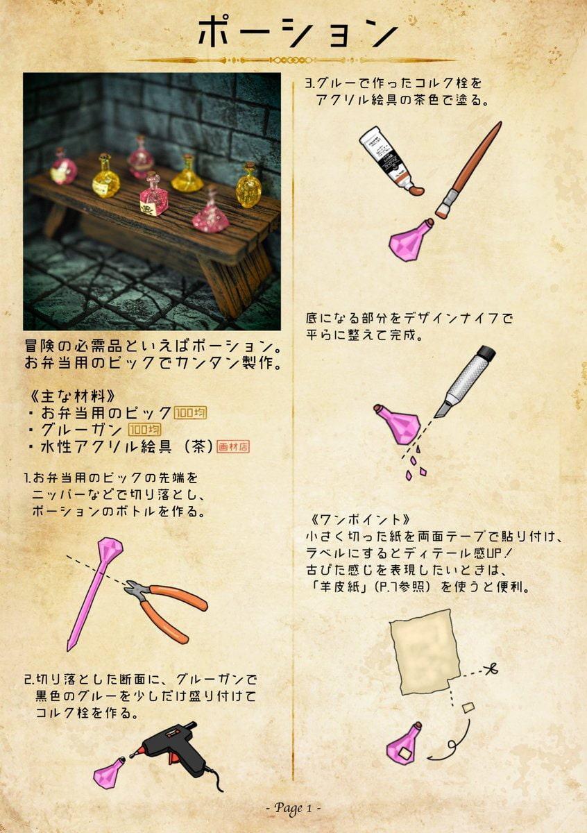 幻想模型のつくりかた