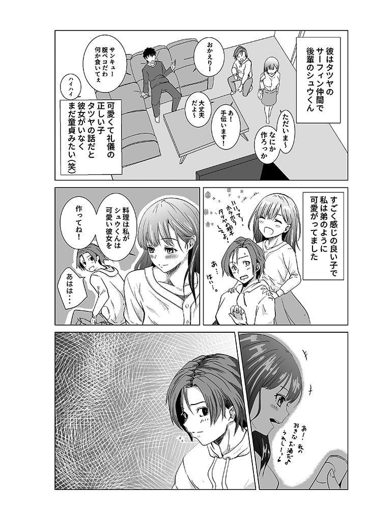 リナの体験談1〜元カレの後輩に露出しました