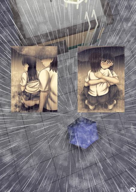 屋上で委員長が脱糞してるのを目撃してしまった件