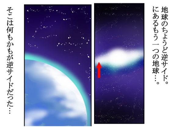 逆サイドの地球(テラ)～その女は床棒状態の男を思いっきり犯した～【逆レイプ】