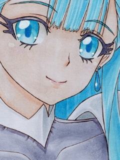 HU〇っと!プ〇キュアのアナログイラスト(コピック系作品)