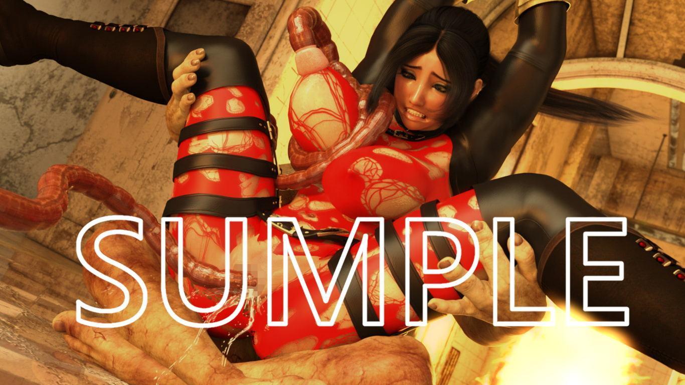 焔の忍 ～封魔忍vsゾンビ!!触手の毒に完全陥落!!くノ一廃業!!マキは皆の肉嫁奴隷!!!～