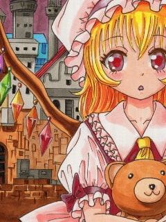 東〇pr〇ject、フラン〇ール、レミ〇ア、霊〇のアナログイラスト(コピック系作品)