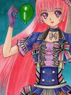 プ〇パラ ら〇ら、みれ〇、そふ〇のアナログイラスト(コピック系作品)