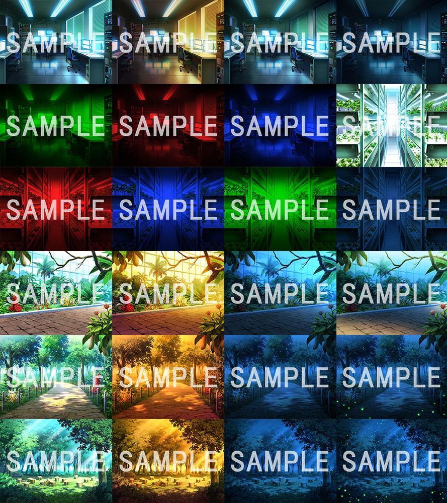 フリー背景素材集04_研究室編