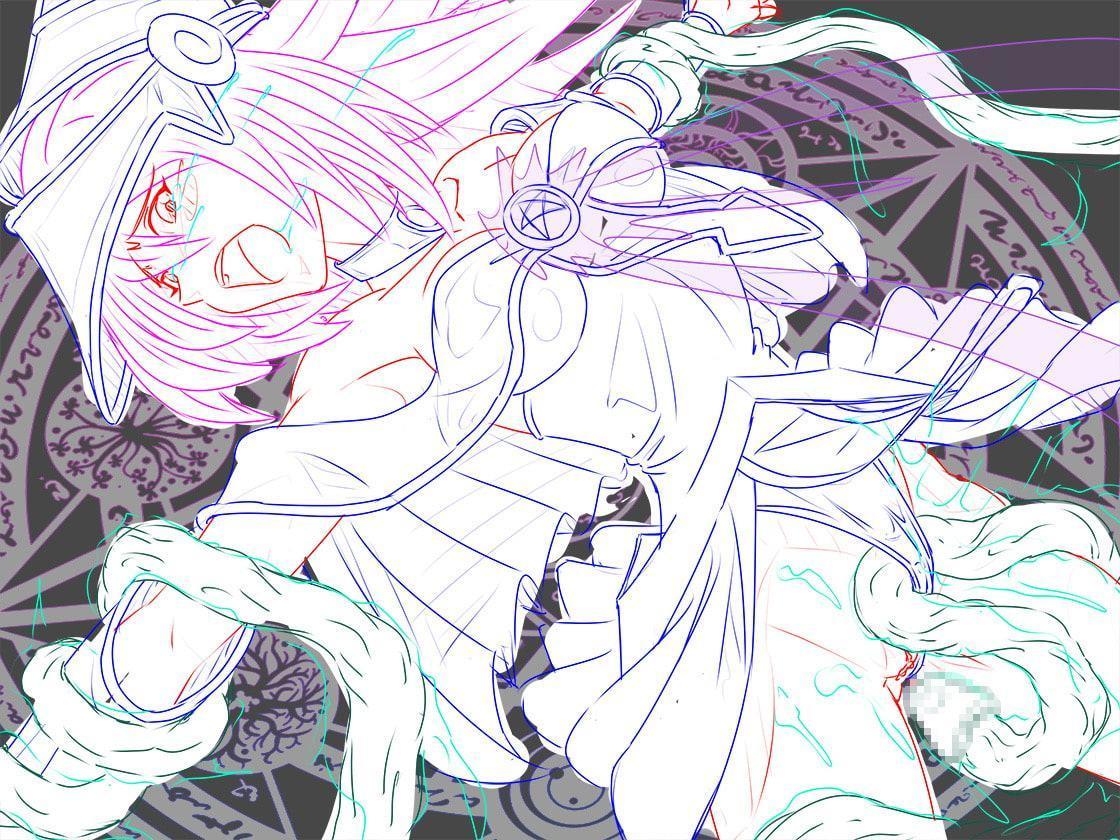 黒魔術少女と触手