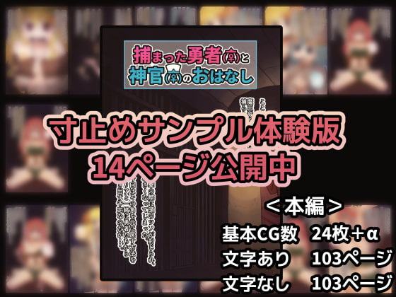 捕まった勇者(♀)と神官(♀)のおはなし