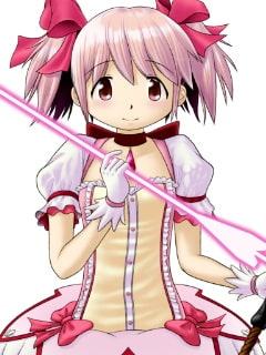 魔法少女ま〇か☆マ〇カのCGイラスト(CG系作品)