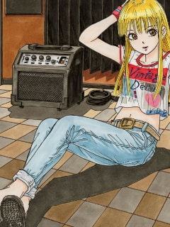 キス〇ョット、〇鳩、ひば〇のアナログイラスト(コピック系作品)