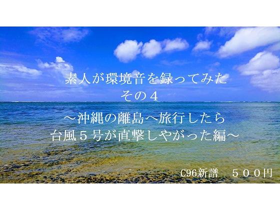 素人が環境音を録ってみた その4～沖縄の離島編～