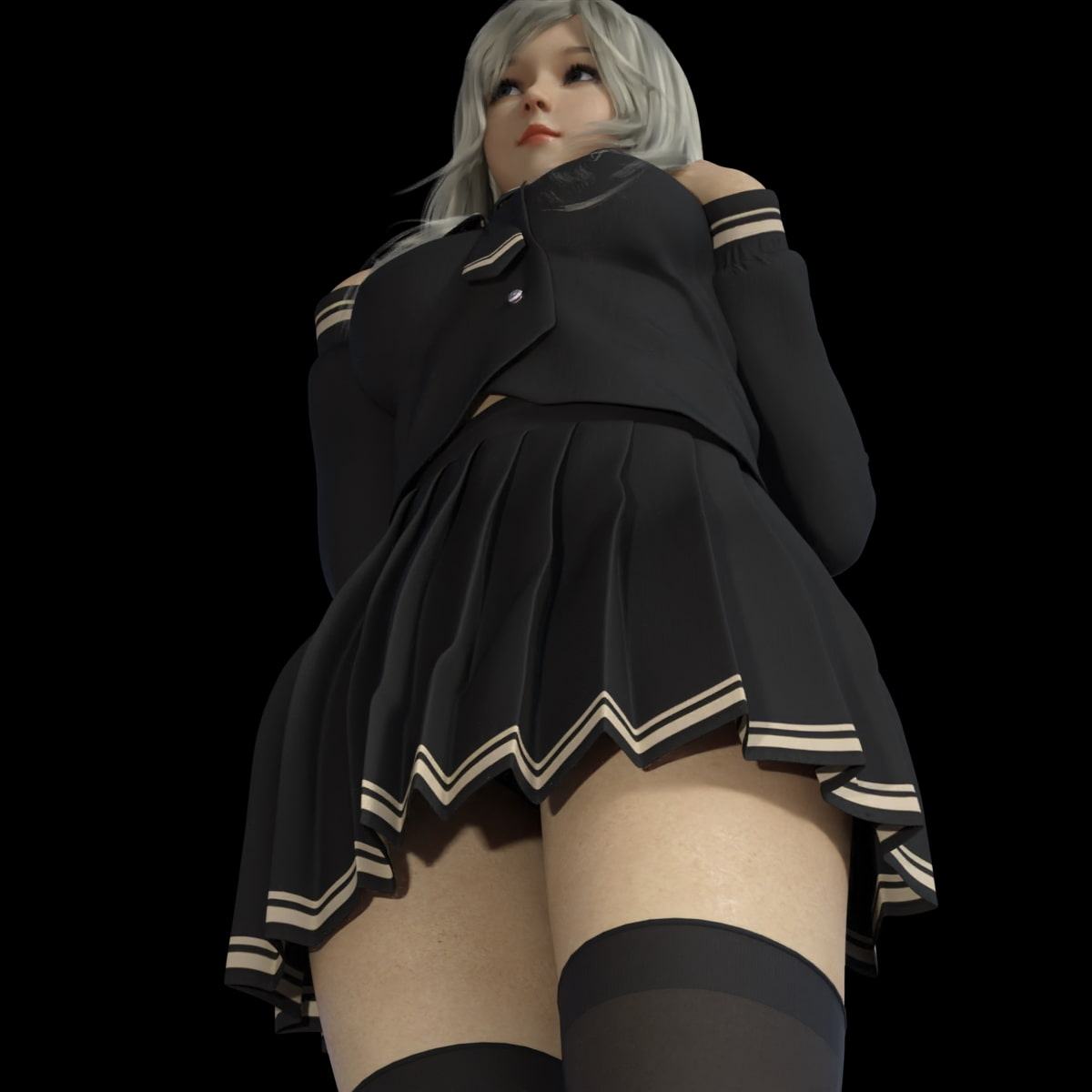 ムーメイのスカ拘束