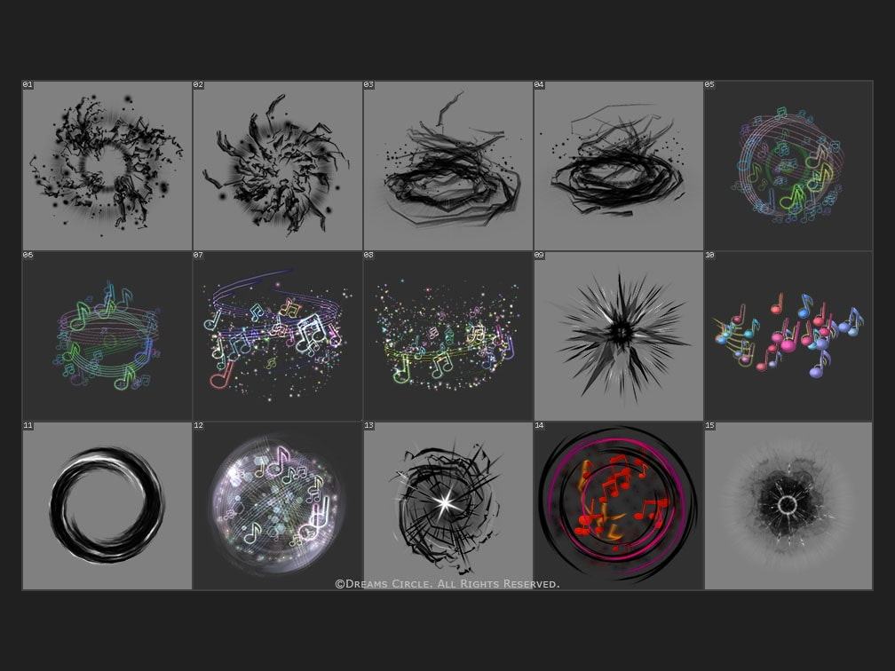 アニメーション素材集4:ノクターン