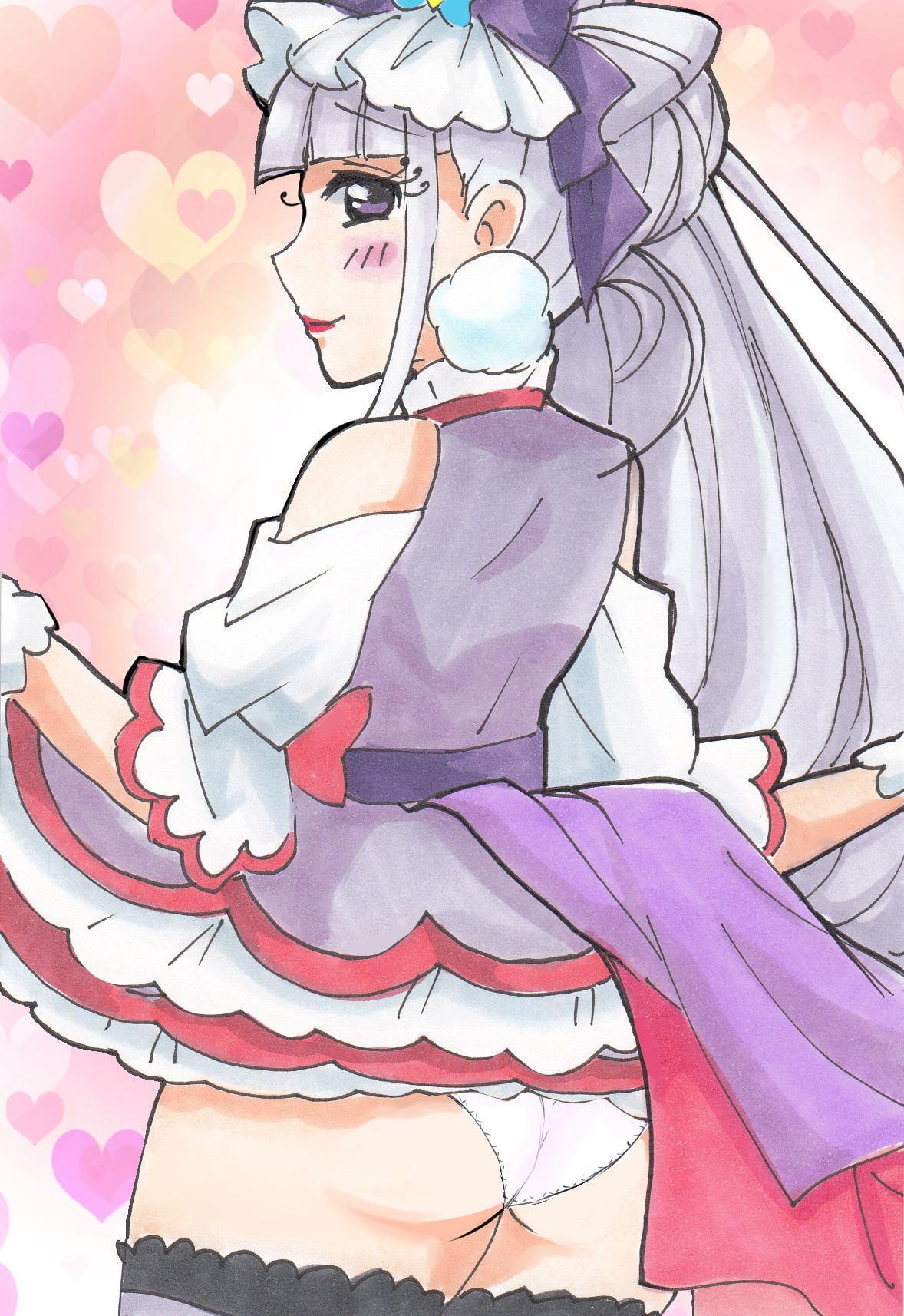 プ○キュアのパンチラとか