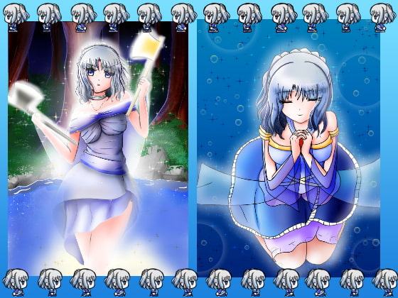 女神のようなアイドルっぽい女の子の立ち絵などイラスト素材