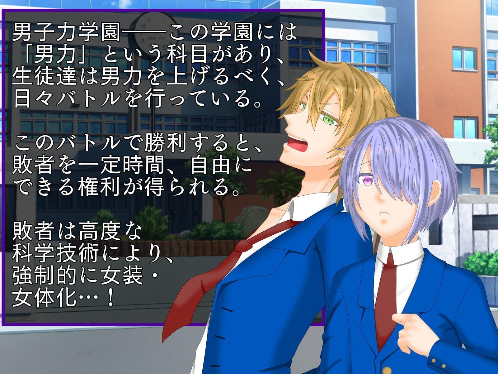 バトルで負けたら女装&女体化!～敗者は犯されメスになる～