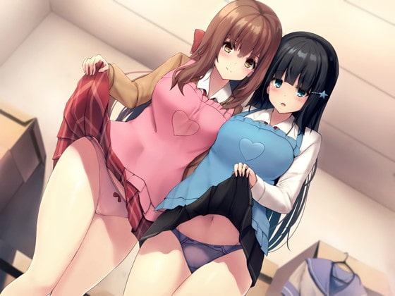 ブルセラショップバイトJK ミカ・シイナ【Wれろぐぽ耳舐め!】