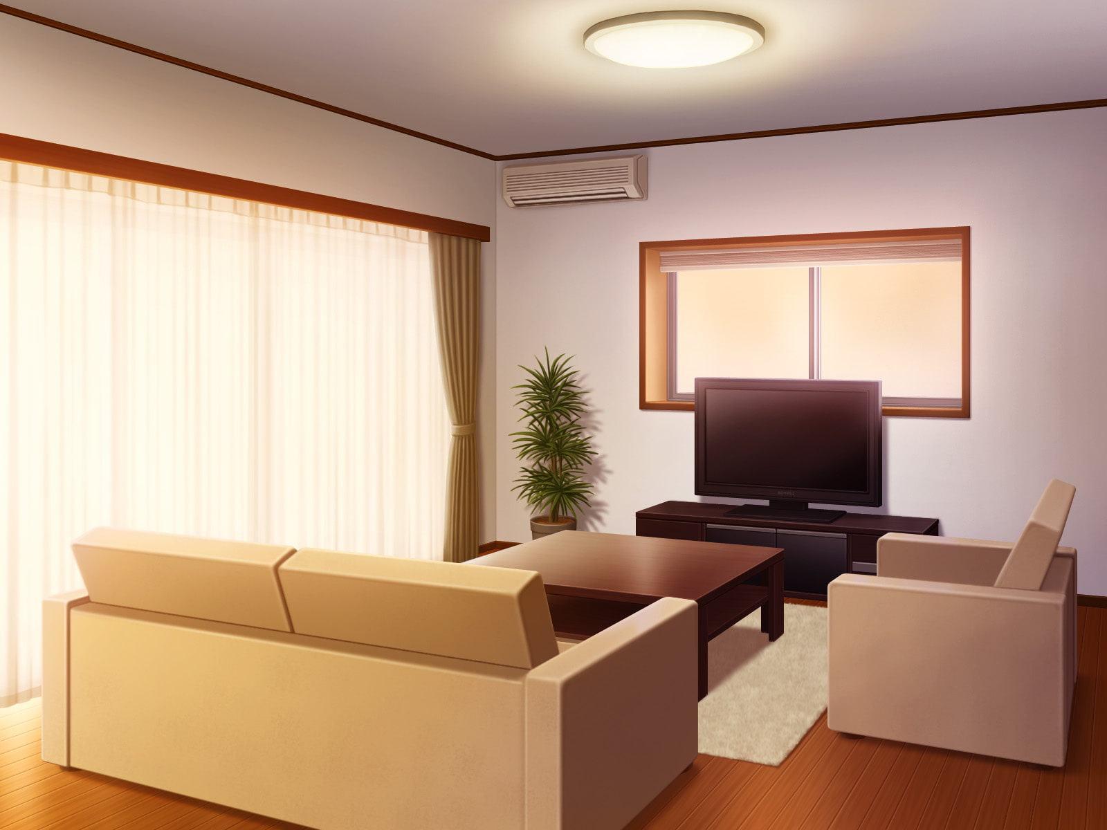 フリー背景素材 住宅 リビング